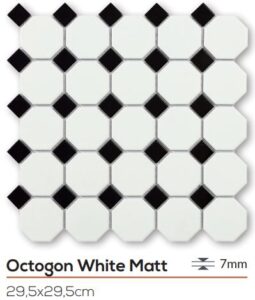 OCTOGON WHITE MATT